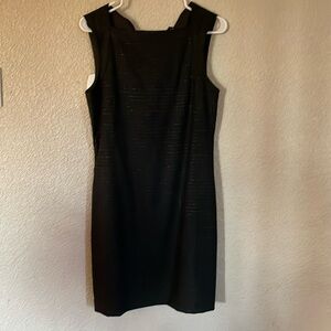 Theory gray wool sheath dress